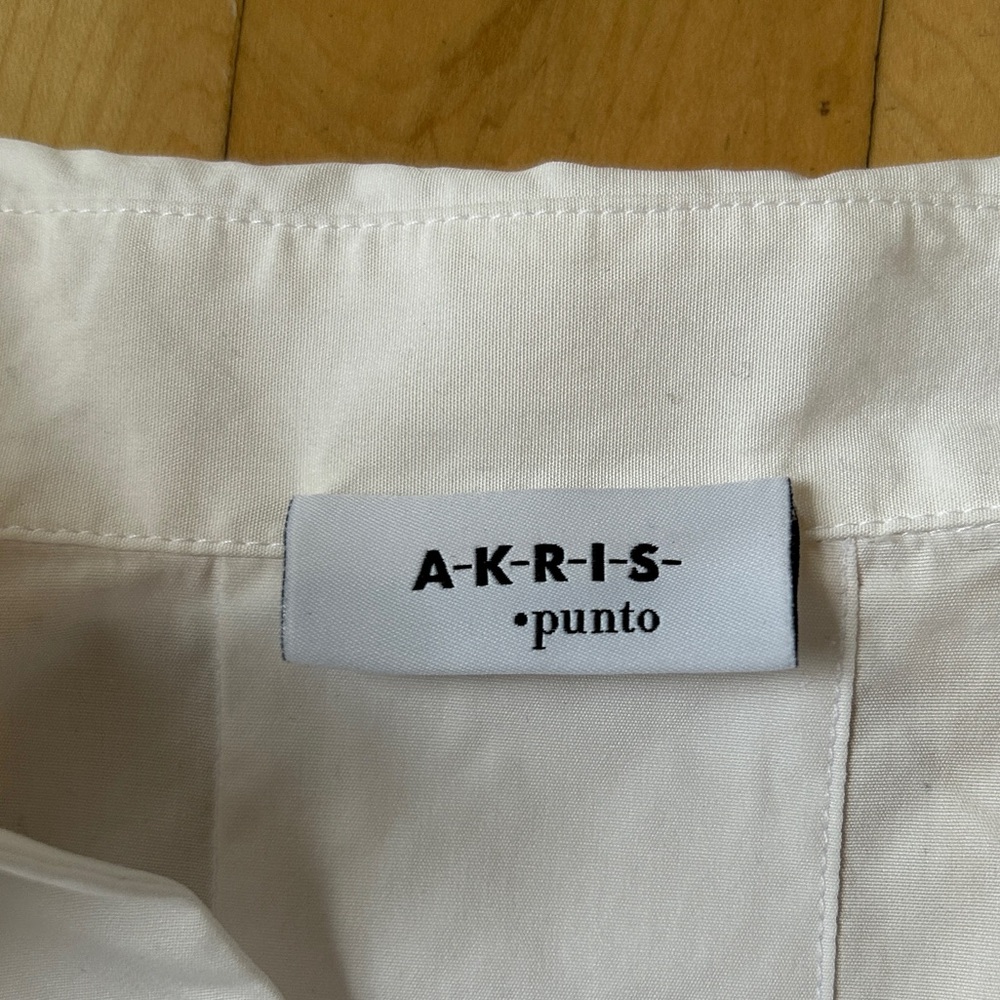 AKRIS PUNTO: Everyday Classic White Blouse - Picture 6 of 8